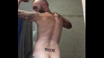 Preview 2 of Artist Xxx Mom - Sexy tattoed skinhead