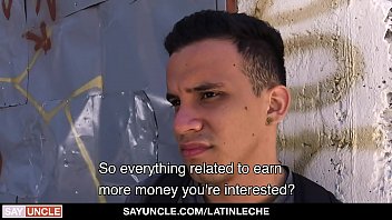 Preview 3 of Bbc Huge Interracial Gangbang - Innocent Boy (Hector) Picked Up From An Allay And Convinced To Have Sex For Money - Latin Leche