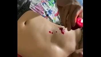 Preview 3 of Office Fucked Blonde - Thử chơi vs nến