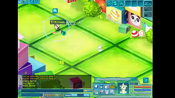 Preview 2 of Homeless Blonde Double Fucked - Jogando digimon RPG