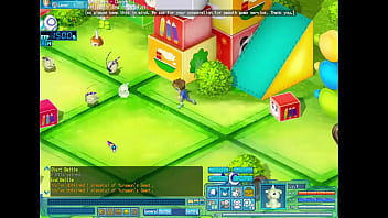 Preview 3 of Homeless Blonde Double Fucked - Jogando digimon RPG