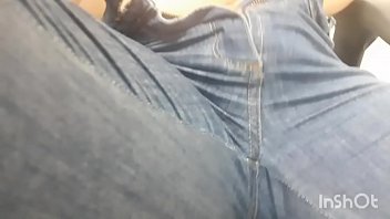 Preview 3 of Hardcore Erotic Orgasm - Tocando siririca de cal&ccedil_a jeans e depois tirando a roupa para gozar (mais deste v&iacute_deo no Red)