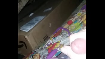 Preview 4 of Sweet Little Nympho - Oiling my hard cock for a huge load of cum