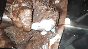 Preview 4 of Step Son And My Mom - Cum and chocolate muffin