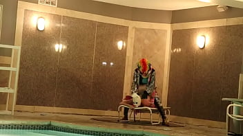 Preview 1 of Sex In Wrestling Cell - I love the Easter bunny