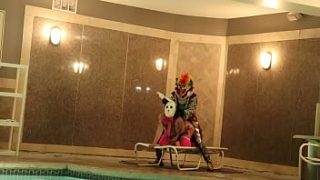 Preview 4 of Sex In Wrestling Cell - I love the Easter bunny