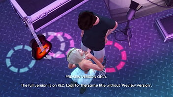 Preview 3 of Bratty Blue Tights - Offstage Baby - 3d Hentai - Preview Version