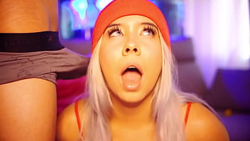Preview 3 of Xhametrs Com - This Blonde Latina&#039_s Daily Obsession: Sucking Cock Until Her Mouth Is Overflowing with Cum!