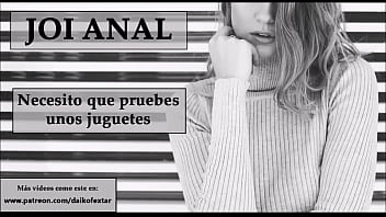 Preview 3 of Jodi Tayler Porn - JOI anal. La due&ntilde_a del sex shop quiere probar unos juguetes contigo.
