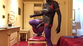 Preview 2 of Mega Busty Hentai - Relaxing as latexdoll