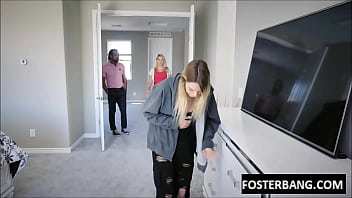 Preview 1 of Bed And Bathing Xx - stealing Stepdaughter caught in the act