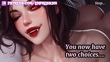 Preview 3 of In Cuba4 - Hentai JOI - The Queen Of Villains Dominates You (femdom,  footjob,  sensory deprivation)