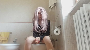 Preview 3 of Woman Peing Bathrommnvl - I know,  you love to spy on me while I pee and ...