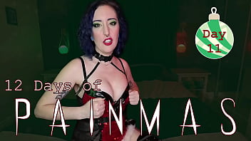 Preview 1 of Xxxputas De Saltillo - DAY 11 - 12 DAYS OF PAINMAS - Preview - Christmas CBT &amp_ Pain Play Slave Tasks by Miss Faith Rae with BDSM Instructions &amp_ Femdom POV - HD 1080p MP4