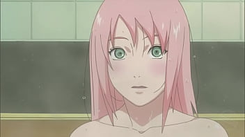 Preview 2 of Fifi Fox Multimedia - Naruto Girls bath scene [nude filter] 2
