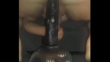 Preview 4 of Isaiah 16863 - Straight guy riding BBC dildo