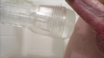 Preview 2 of Lesbian Black Spanking White - Fleshlight Close Up