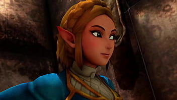 Preview 3 of Dolar Fuck - Zelda facesits her big ass on Linkle