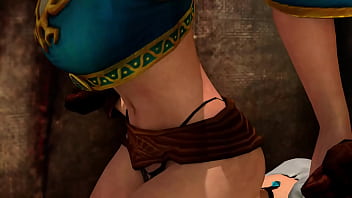 Preview 1 of Dolar Fuck - Zelda facesits her big ass on Linkle