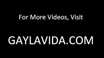 Preview 4 of Dog Saxs Video - Alex DImitriades and Patrick Brammall gay kiss from movie Ruben Guthrie | GAYLAVIDA.COM