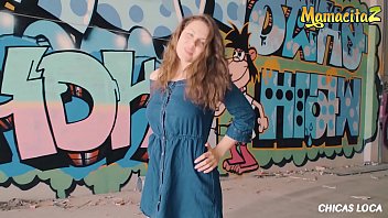 Preview 1 of Hairy Flat Mom - CHICAS LOCA - #Sofia Curly - Spanish Emilio Ardana Fucks Hardcore Outdoor With A Sexy Russian MILF