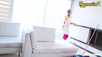 Preview 1 of Shakeela Aunty Sex Video Indian - MAMACITAZ - #Laura Montenegro - MILF Latina Maid Hard Sex At The Hotel With The Young Client