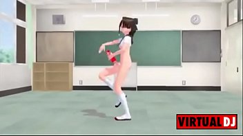 Preview 2 of From Blowjob - FUTANRI MASTURBATIONING DANCE GOKURAKU JOUDO. by DJ Rikoba.