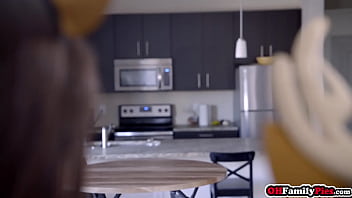 Preview 2 of Ali Rao - Stepbro empties his magazine into his teen stepsisters