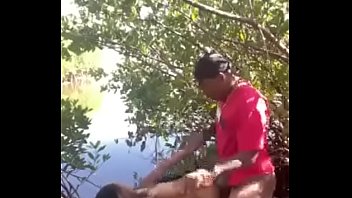 Preview 4 of School Girlchina Reap Xxx Video - Negrita junto al rio