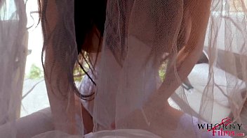 Preview 4 of Mon Son Mp4 - Hot Bride Evilyn Jezebel to be loves public blowjob and getting squirted in the car - WhornyFilms.com