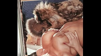 Preview 2 of Doublebbc - cum on a big boobs magazine