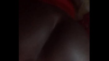 Preview 4 of 2 Skinny - Ebony Ladyboy shows black ass - Rose Butts Production