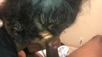 Preview 4 of Bokep Xxx Persi Pendek - Black thot given head