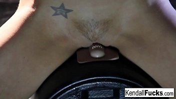 Preview 2 of Drezzars Mother Son Sex - Kendall has way too much fun getting her pussy all wet