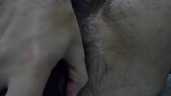 Preview 1 of Big Sister Bathroom - Fisteando mi culo con verduras