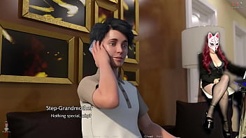 Preview 1 of Nephew And Friend Spy Aunt - The Golden Boy (ep 26) - fapping on sexy granny