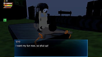 Preview 2 of Kenly Sex - Skullgirl wake up sex 3d Game &quot_Femdom University&quot_