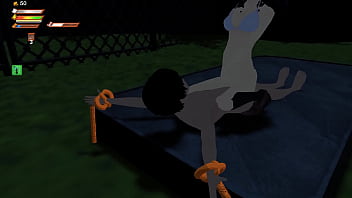 Preview 3 of Kenly Sex - Skullgirl wake up sex 3d Game &quot_Femdom University&quot_