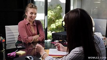 Preview 1 of Twink Puckup - Sued Babe Lena Paul Has Lesbian Affair With Her Busty Lawyer,  Lexi Luna