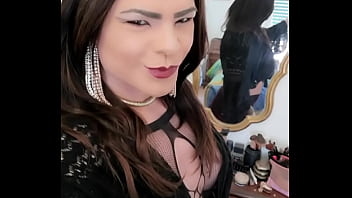 Preview 1 of Nyomi Banx Naughty America - Transex Giovanna Garbi and big boobs