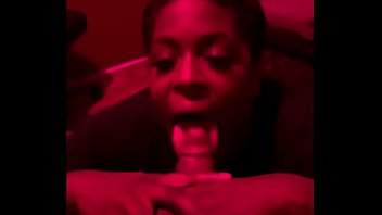 Preview 4 of Sri Langa - Freak from New Orleans deepthroats my BBC PT.2