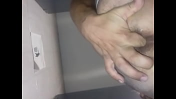 Preview 2 of Bbw Ebony Oiled Sex - Gordo Mostrando su Ano Viejo