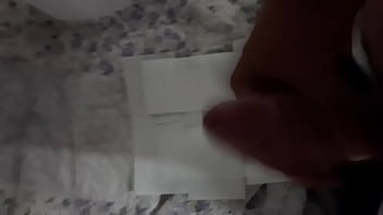 Preview 2 of Army Brat Fucked - Eyaculando en un poco de papel jaja