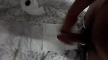 Preview 3 of Army Brat Fucked - Eyaculando en un poco de papel jaja