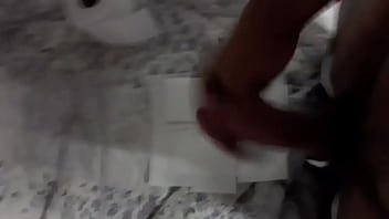 Preview 1 of Army Brat Fucked - Eyaculando en un poco de papel jaja