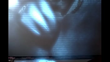 Preview 4 of Hidden Camera In Bech - Playing around with the new Mac cam in hologram Part 1