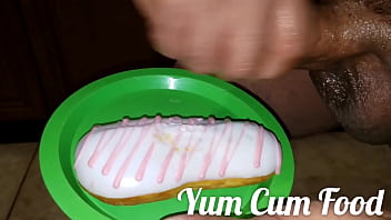 Preview 3 of Wik Wik Wik Ah - Playing with my big sweet dessert. Cumming on it and eating my creamy sweet treat.