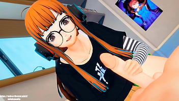 Preview 3 of Sex Sinta Teguh - Futaba First Handjob Persona 5