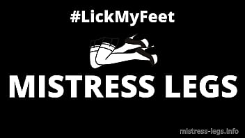Preview 1 of Rep Xxx Vedio Com - LICK MY FEET,  SLAVE