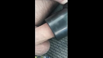 Preview 3 of Huge Tits Ride Pov - Car wash vacuum sucks me off